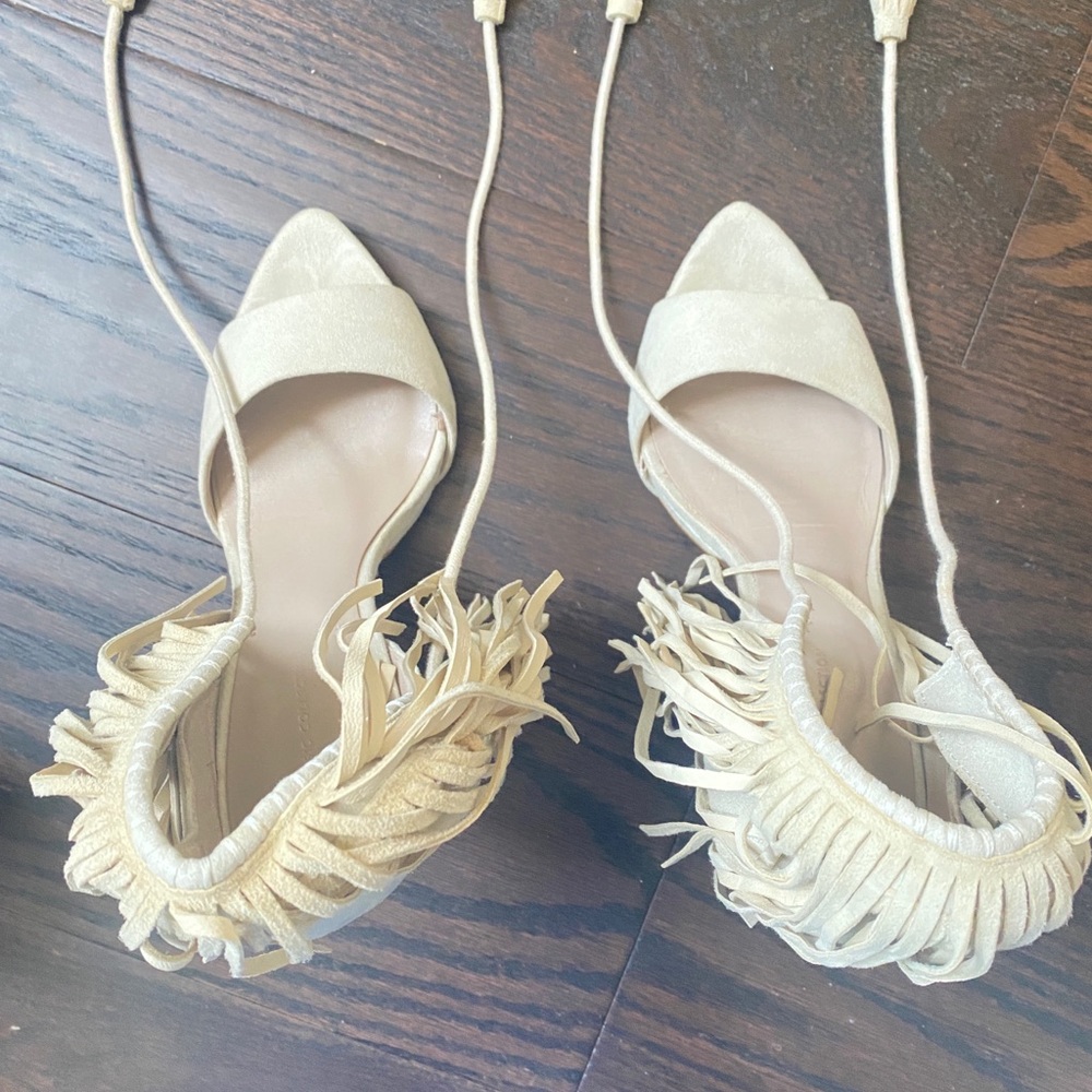 Zara beige Sandals - Picture 4 of 4